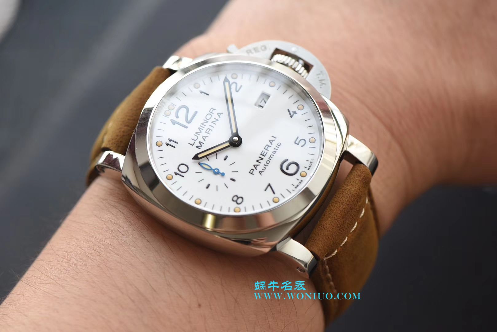 【XF Perfect  High quality  Replica Copy  Watches 】Panerai PAM1523 42MM 女款和 PAM1499 44MM男款情侣 Watches  / PAM1499