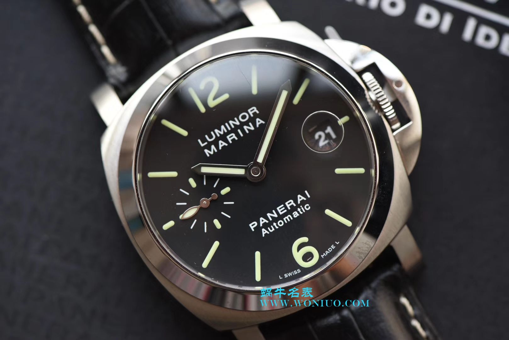 【XF Perfect  High quality  Replica Watches 】Panerai Luminor系列PAM00048中性 wrist watches 40毫米小表盘 / XFPAM048