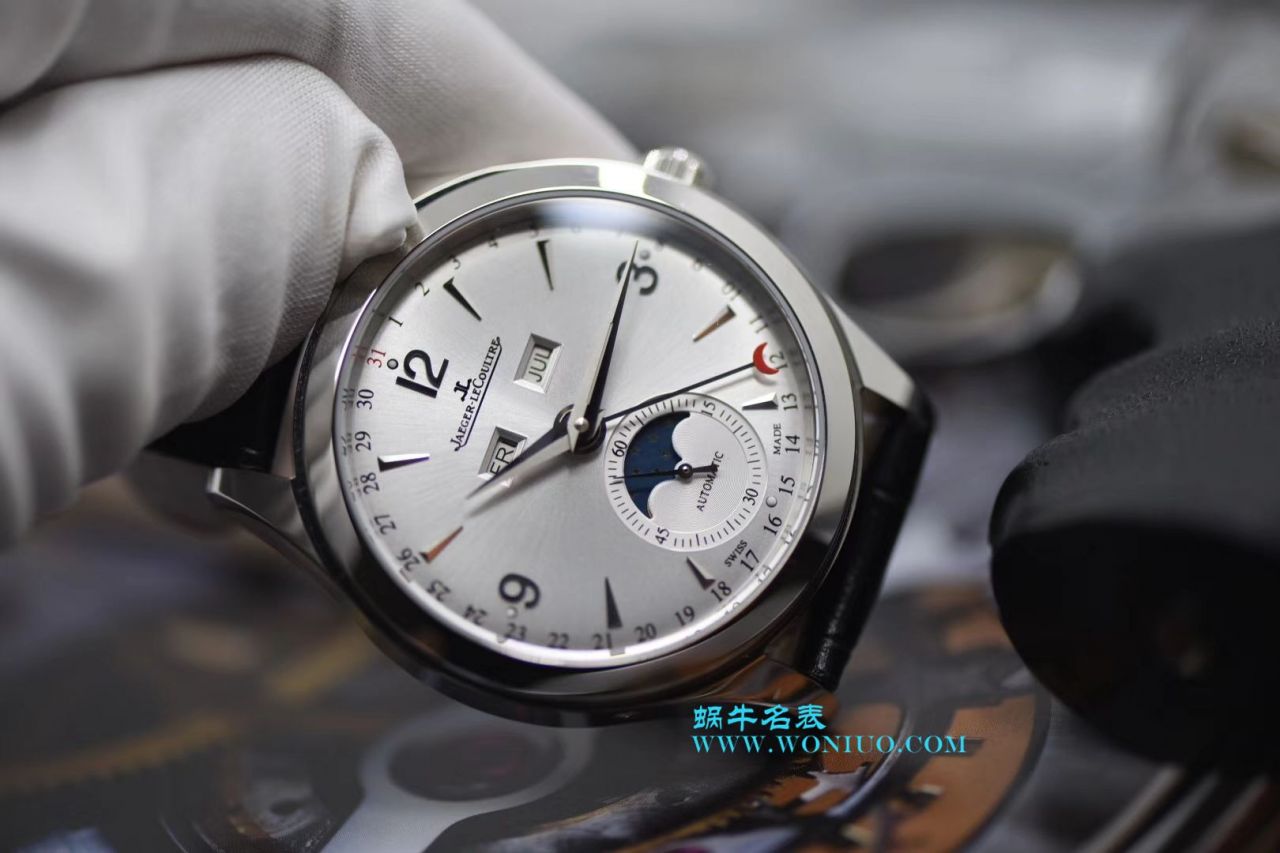 【OM Perfect  High quality  Replica Watches 】 Jaeger-LeCoultre 大师系列Q1558420多功能月相 wrist watches  / JJ112