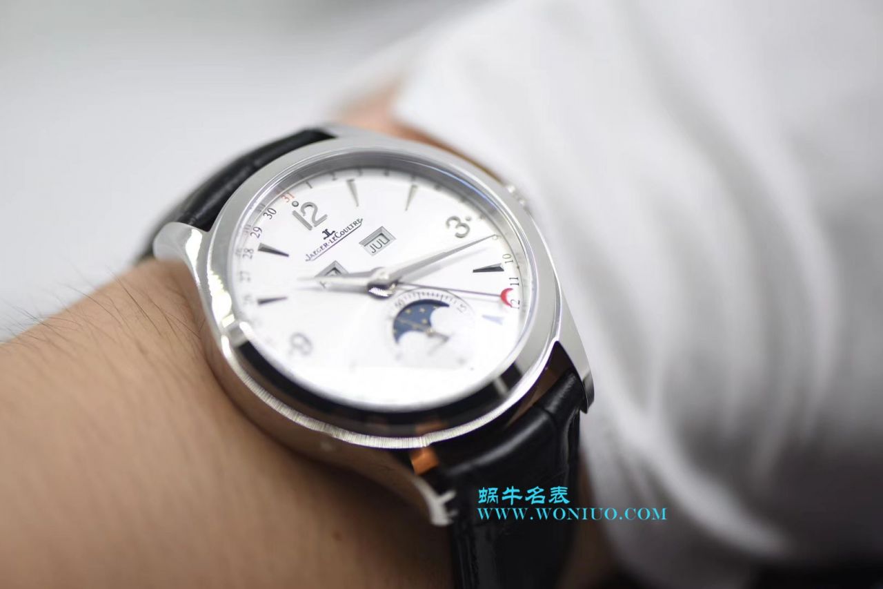 【OM Perfect  High quality  Replica Watches 】 Jaeger-LeCoultre 大师系列Q1558420多功能月相 wrist watches  / JJ112