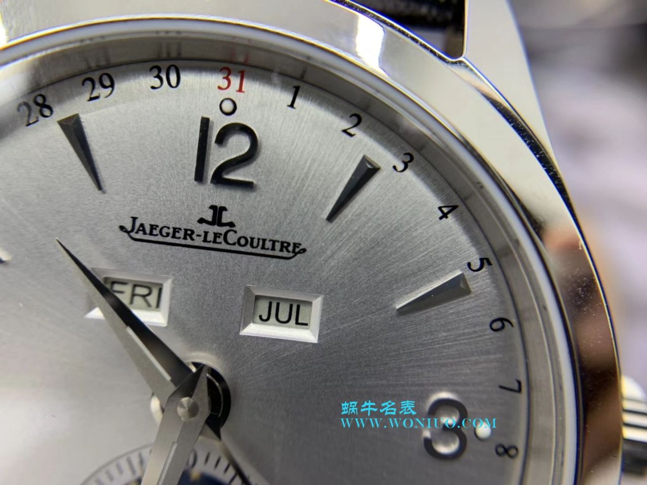 【OM Perfect  High quality  Replica Watches 】 Jaeger-LeCoultre 大师系列Q1558420多功能月相 wrist watches  / JJ112