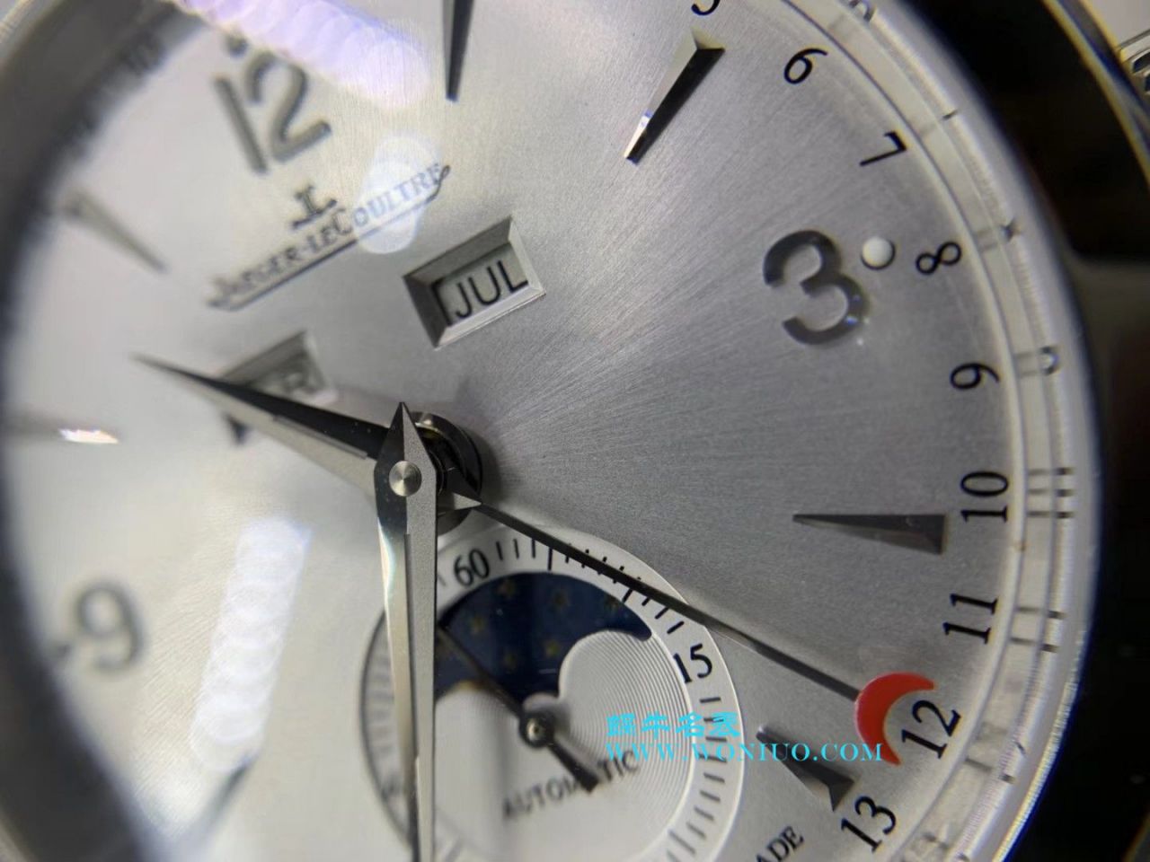 【OM Perfect  High quality  Replica Watches 】 Jaeger-LeCoultre 大师系列Q1558420多功能月相 wrist watches  / JJ112