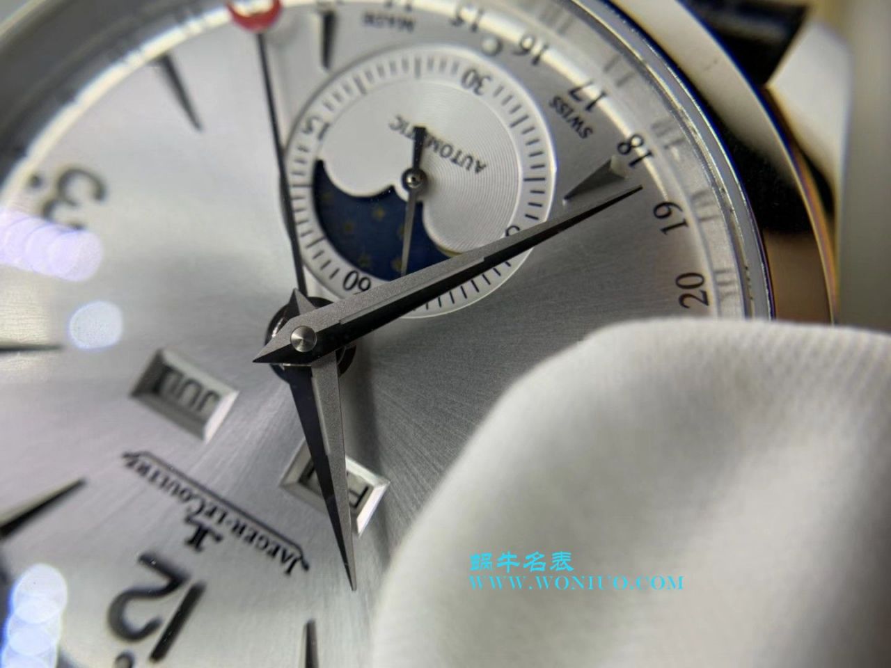 【OM Perfect  High quality  Replica Watches 】 Jaeger-LeCoultre 大师系列Q1558420多功能月相 wrist watches  / JJ112