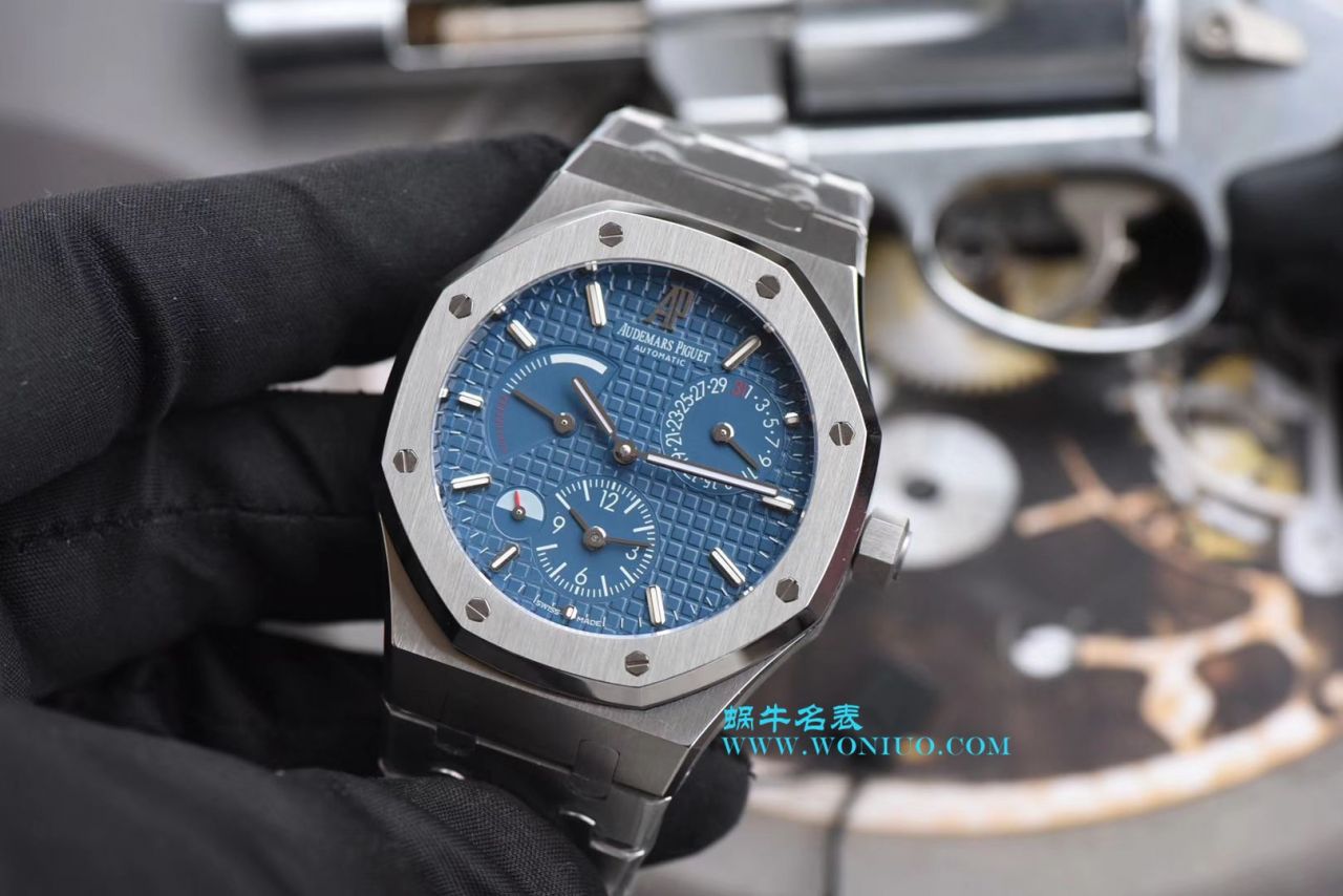 【TWA Perfect  High quality  Replica Watches 】Audemars Piguet 皇家橡树系列26120ST.OO.1220ST.02 wrist watches 蓝色、26120ST.OO.1220ST.01白、26120ST.OO.1220ST.03黑 / AP138