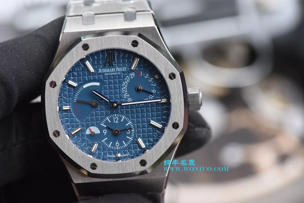 【TWA Perfect  High quality  Replica Watches 】Audemars Piguet 皇家橡树系列26120ST.OO.1220ST.02 wrist watches 蓝色、26120ST.OO.1220ST.01白、26120ST.OO.1220ST.03黑 / AP138