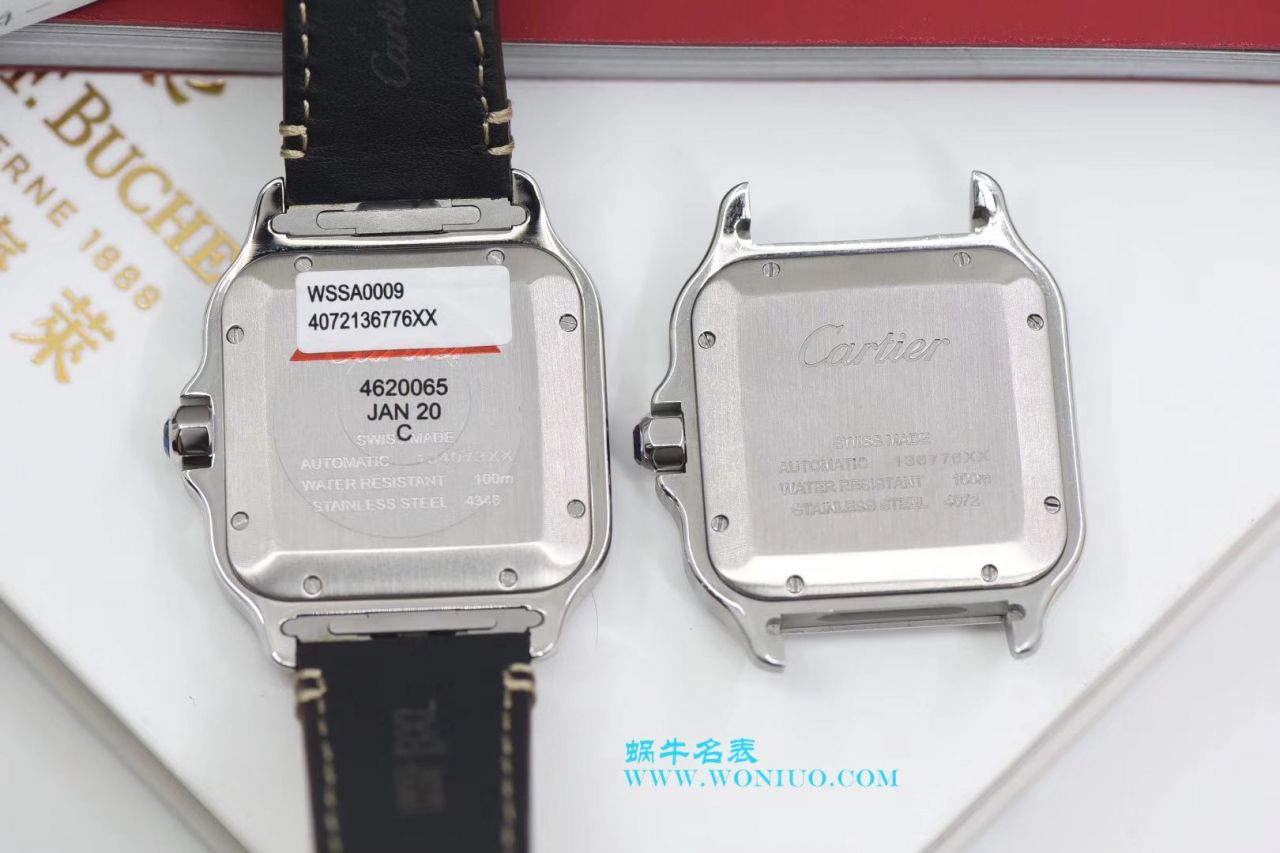 【KOR Perfect  High quality  Replica Watches 】 Cartier  桑托斯 Santos 系列WSSA0009 wrist watches  / K162