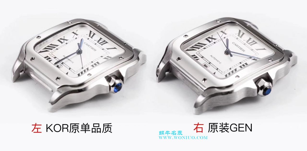 【KOR Perfect  High quality  Replica Watches 】 Cartier  桑托斯 Santos 系列WSSA0009 wrist watches  / K162