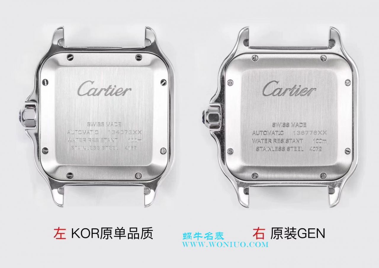 【KOR Perfect  High quality  Replica Watches 】 Cartier  桑托斯 Santos 系列WSSA0009 wrist watches  / K162