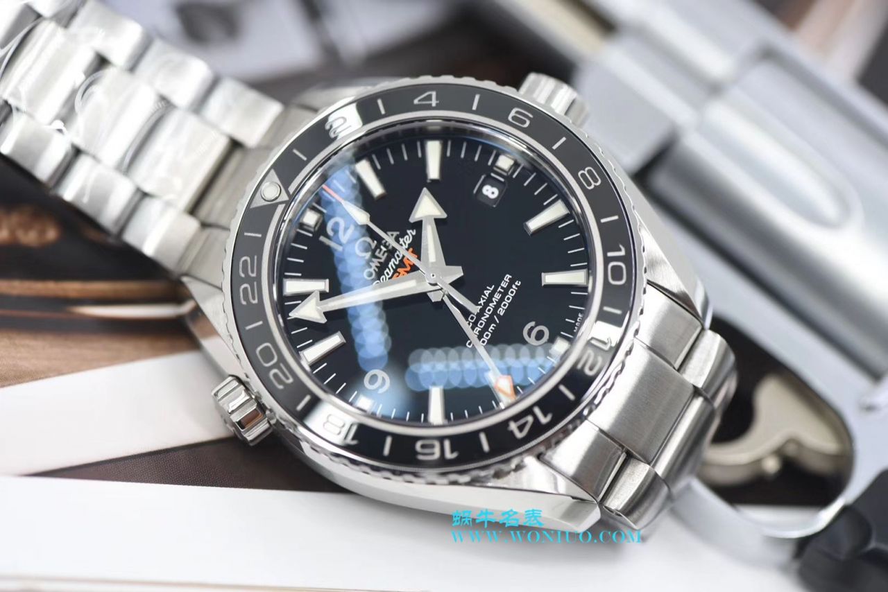 【VS Perfect  High quality  Replica Copy  Watches 】OMEGA Seamaster 海洋宇宙600米系列GMT 232.30.44.22.01.001 wrist watches  / M355