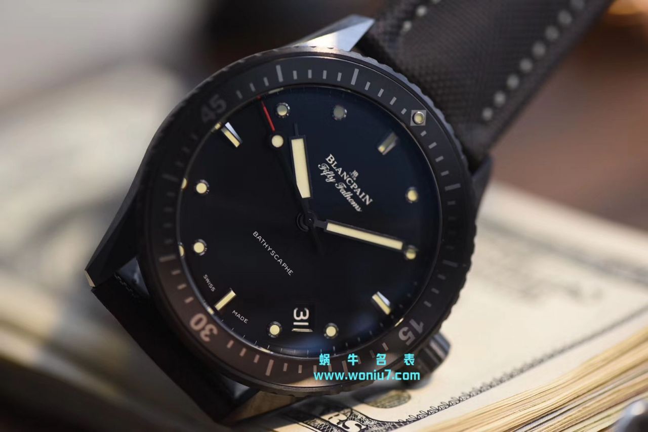 【GF Perfect  High quality  Replica Watches 】Blancpain  Fifty Fathoms 系列5000-1230-B52A wrist watches  / BP052