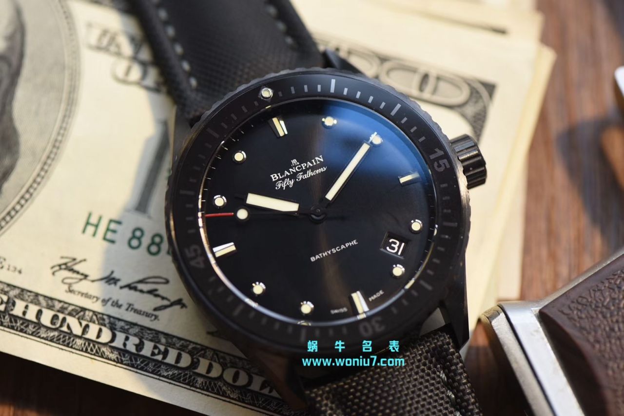 【GF Perfect  High quality  Replica Watches 】Blancpain  Fifty Fathoms 系列5000-1230-B52A wrist watches  / BP052