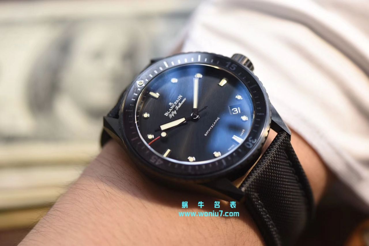 【GF Perfect  High quality  Replica Watches 】Blancpain  Fifty Fathoms 系列5000-1230-B52A wrist watches  / BP052