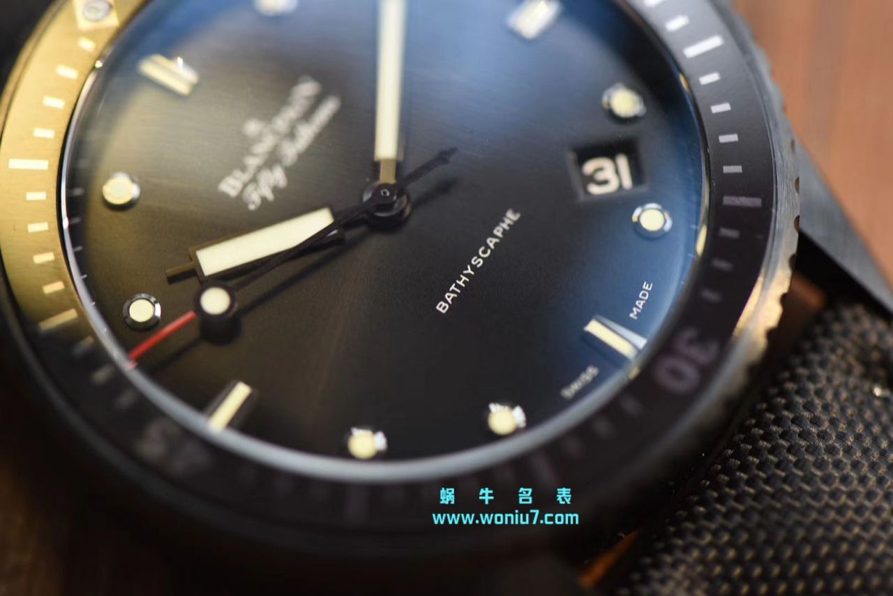 【GF Perfect  High quality  Replica Watches 】Blancpain  Fifty Fathoms 系列5000-1230-B52A wrist watches  / BP052