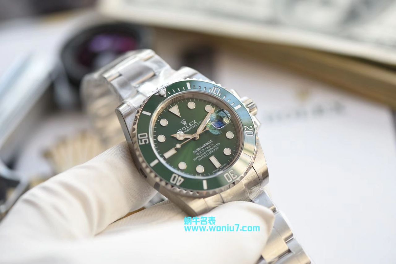 【NOOB Factory V9版本904L不锈钢版本】 Rolex  Submariner 型 Replica Copy 116610LV-97200 绿盘 wrist watches ( Submariner )、116610LN-97200 《 Submariner 》 / RCB199