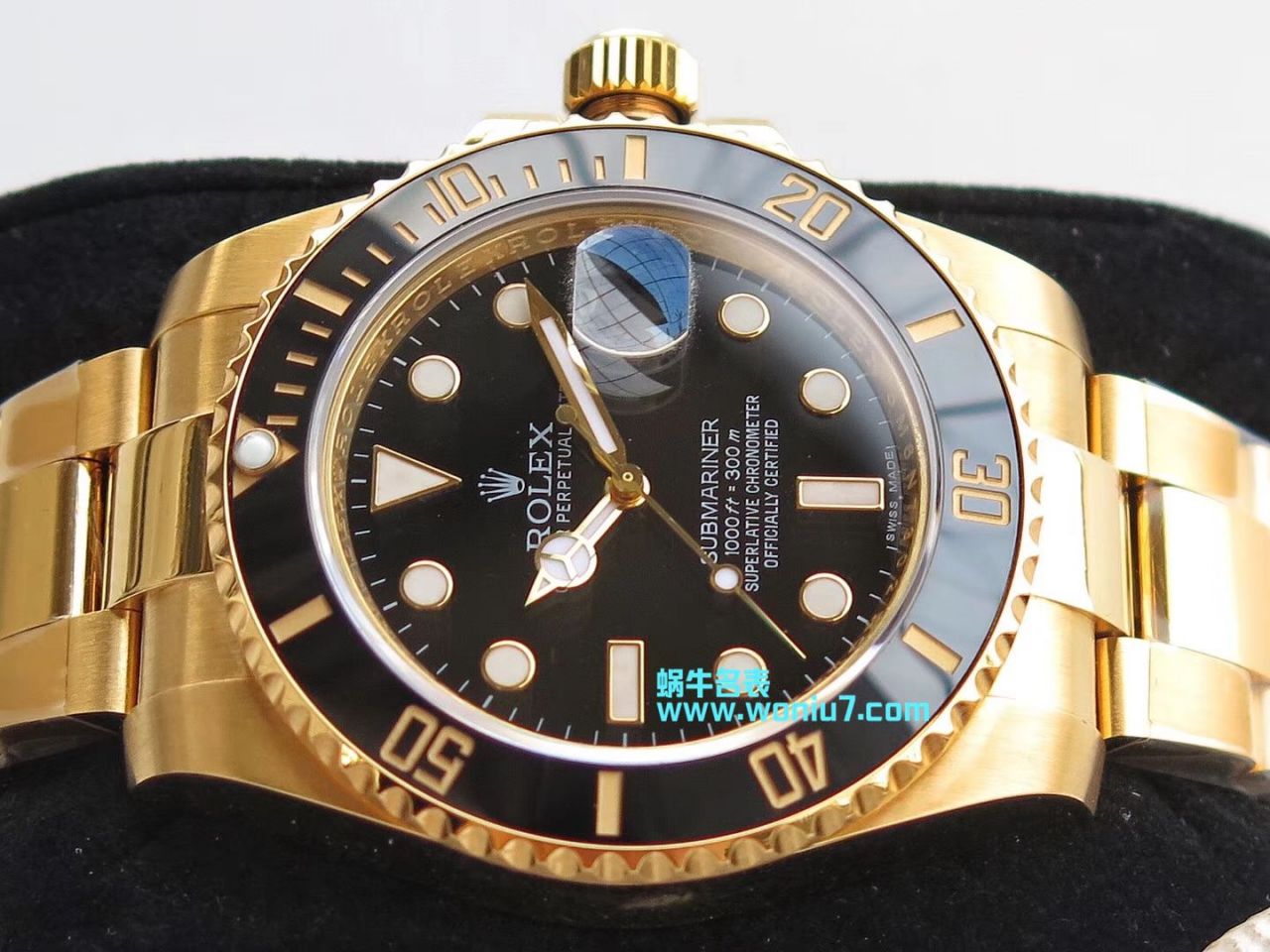 【独家 Video analysis VR Perfect  High quality  Replica Watches 】 Rolex  Submariner 型116612-LN-97203包间金 Submariner  / R197