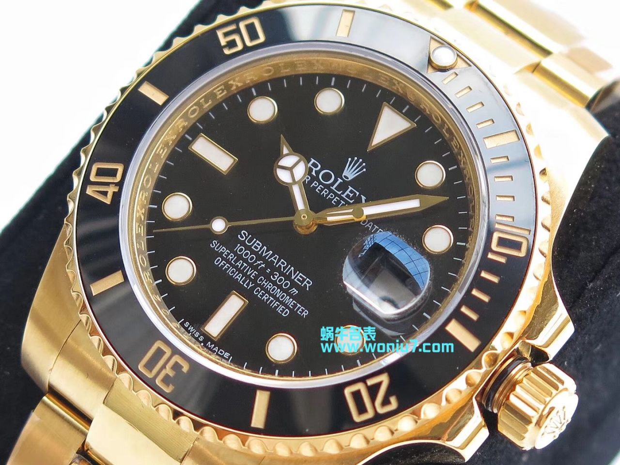 【独家 Video analysis VR Perfect  High quality  Replica Watches 】 Rolex  Submariner 型116612-LN-97203包间金 Submariner  / R197