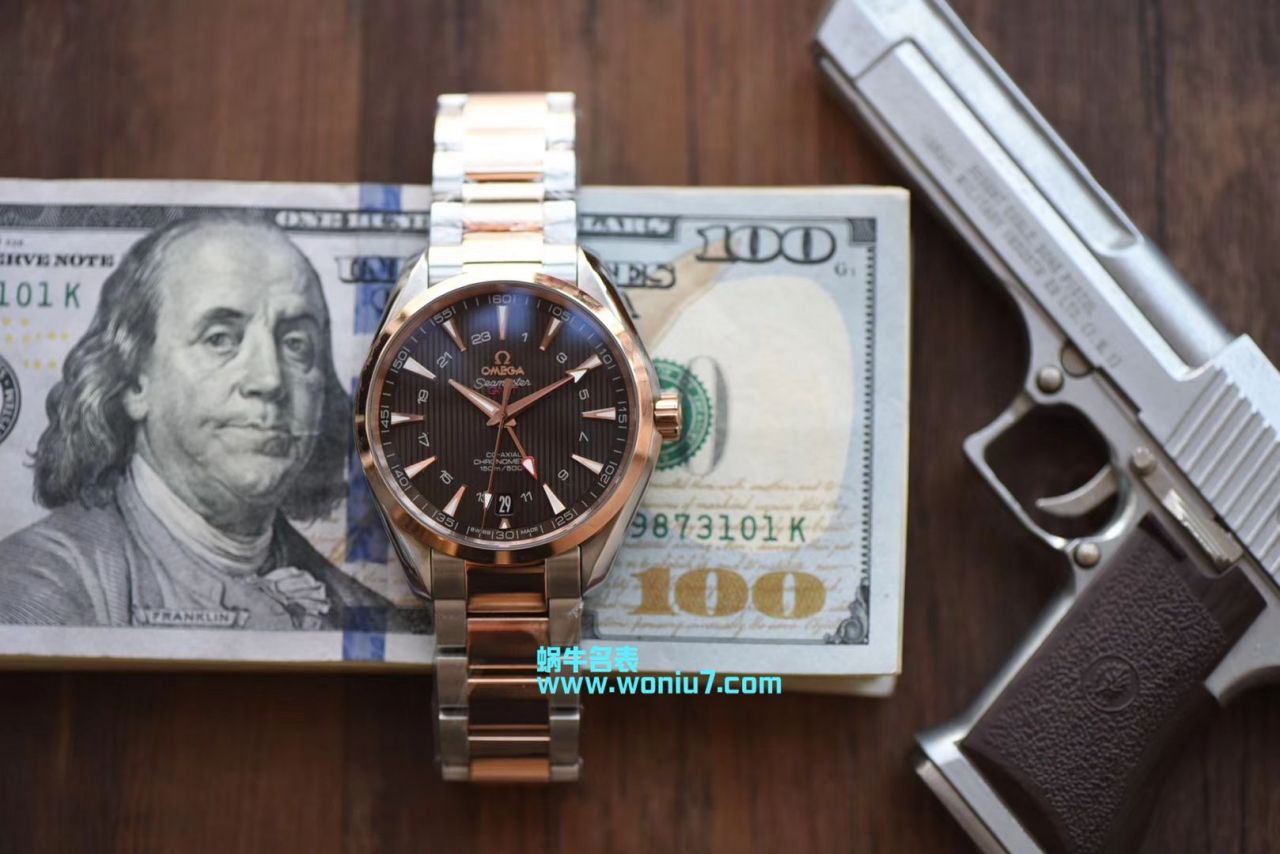 【VS Perfect  High quality  Replica Copy  Watches 】OMEGA Seamaster 系列231.20.43.22.06.003 GMT wrist watches  