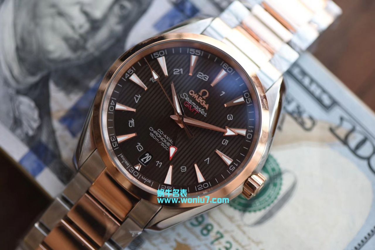 【VS Perfect  High quality  Replica Copy  Watches 】OMEGA Seamaster 系列231.20.43.22.06.003 GMT wrist watches  