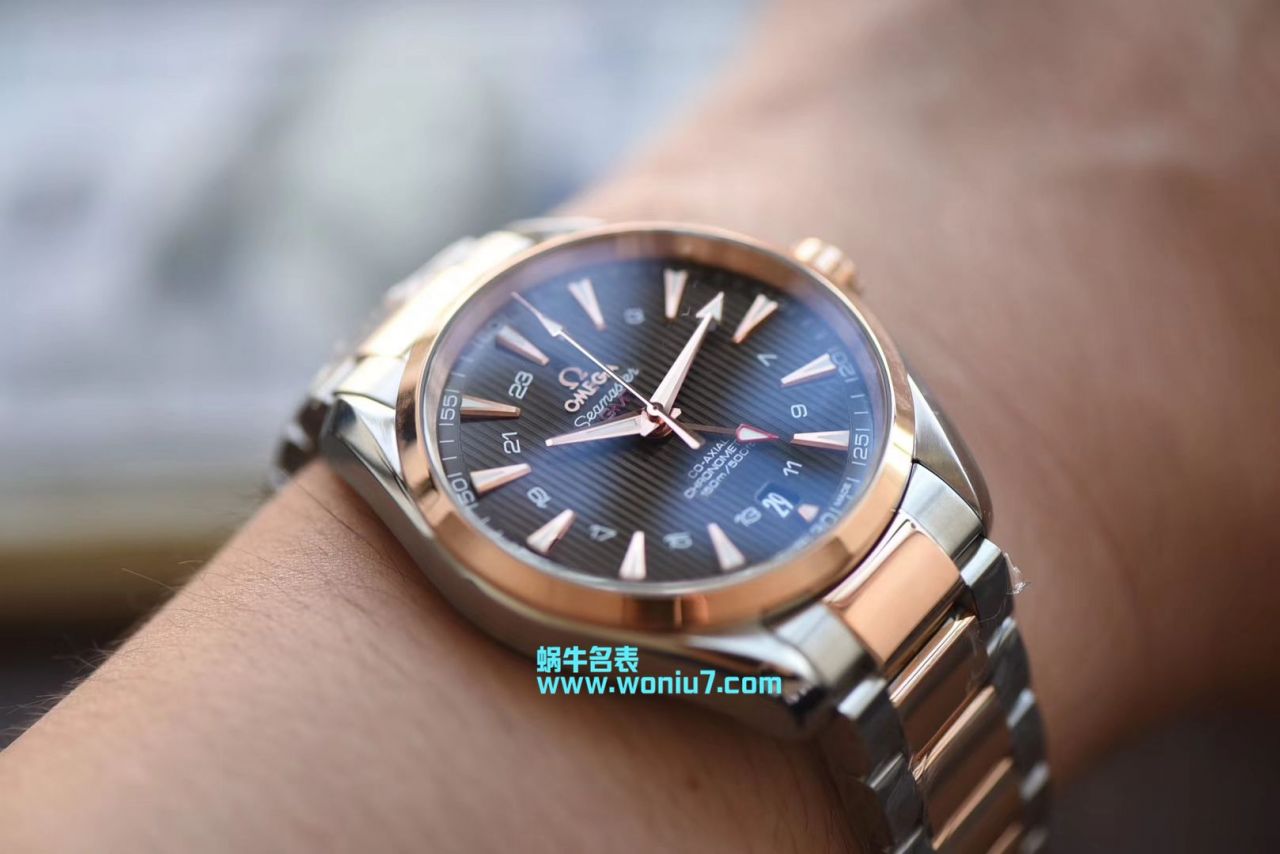 【VS Perfect  High quality  Replica Copy  Watches 】OMEGA Seamaster 系列231.20.43.22.06.003 GMT wrist watches  