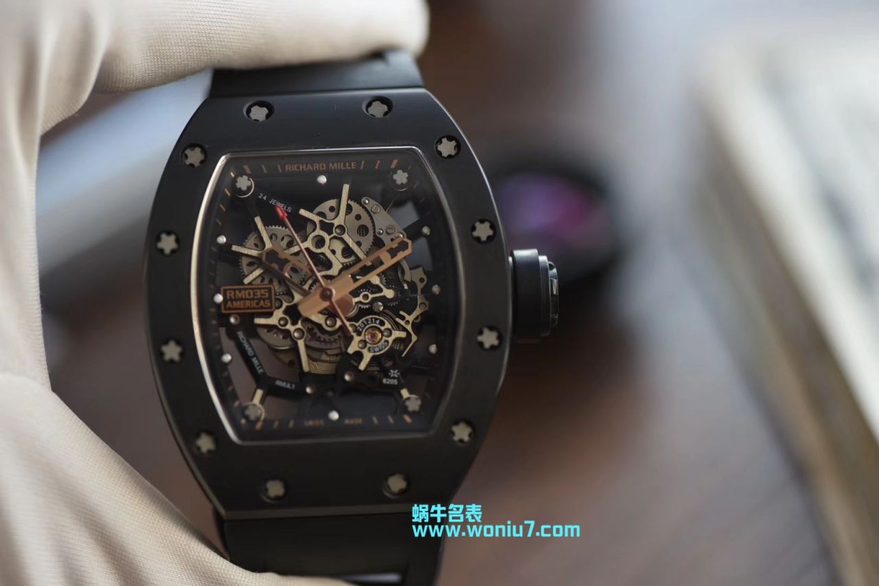 【KV Perfect  top  Replica Watches 】全新大作RICHARD MILLR理查德米尔RM035 Americas ＂美国公牛＂纪念版 / RM035NIU
