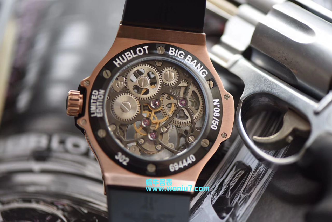 【BM Factory  Perfect  Replica  Copy  Watches 】 hublot  big bang 系列304.px.1180.lr wrist watches  / YUB006