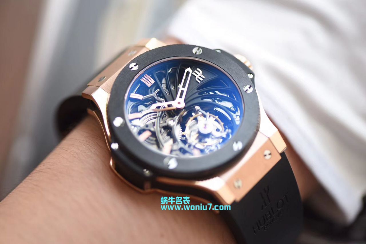 【BM Factory  Perfect  Replica  Copy  Watches 】 hublot  big bang 系列304.px.1180.lr wrist watches  / YUB006