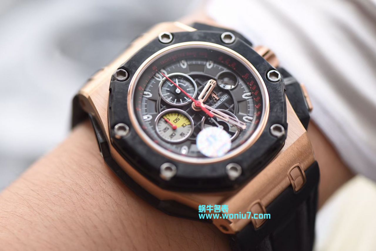 【JF Factory  High quality  Replica Copy 】Audemars Piguet GP格林披治大奖赛限定版26290RO.OO.A001VE.01机械 Watches  / AP040