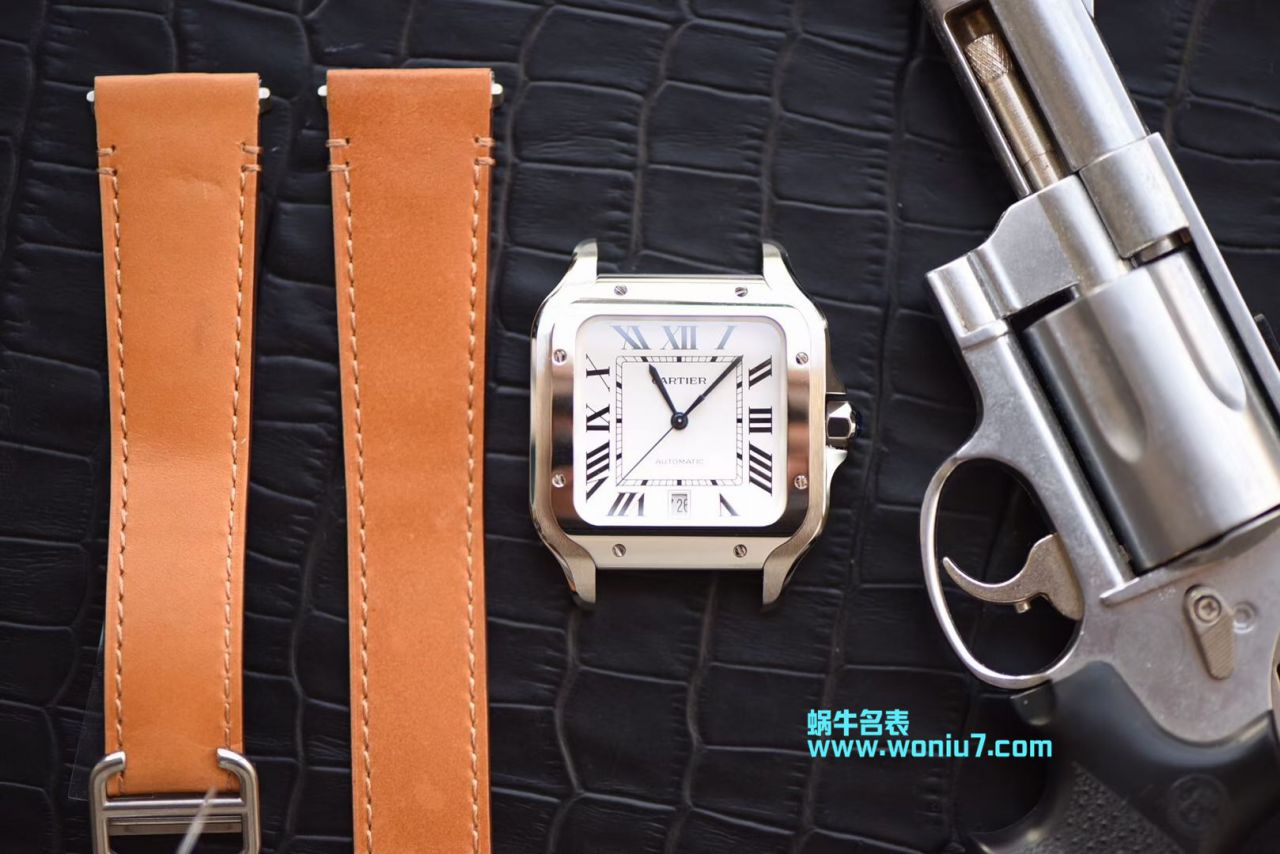 【V6 Factory  Perfect  High quality  top  Replica Watches 】 Cartier   Santos 系列WSSA0009男女情侣 wrist watches  / K165