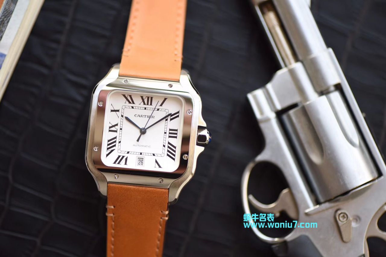 【V6 Factory  Perfect  High quality  top  Replica Watches 】 Cartier   Santos 系列WSSA0009男女情侣 wrist watches  / K165