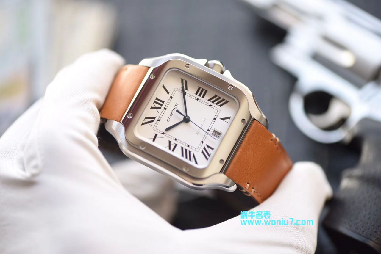 【V6 Factory  Perfect  High quality  top  Replica Watches 】 Cartier   Santos 系列WSSA0009男女情侣 wrist watches  / K165