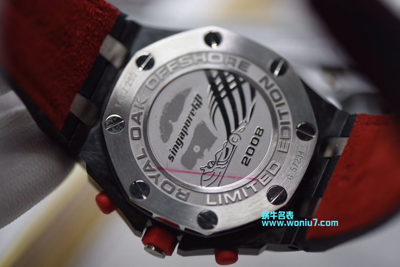 【JF AP 红魔 Perfect  High quality  Knockoff 】Audemars Piguet 千禧系列26190OS.OO.D003CU.01男士机械 Watches  / AP007