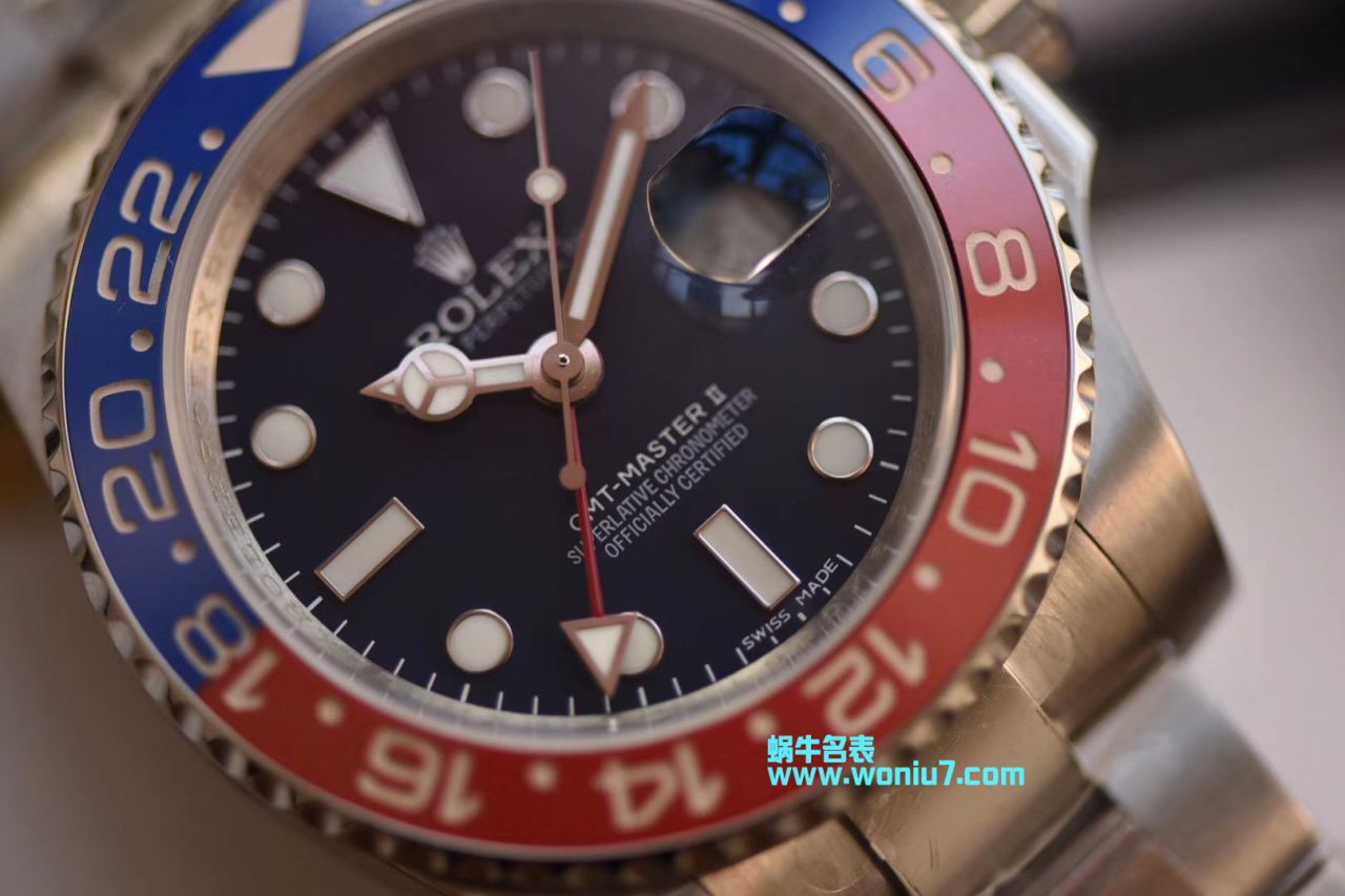 【DJ Perfect  High quality  Replica Watches 】 Rolex  GMT MASTER II系列116719-BLRO wrist watches  / R237
