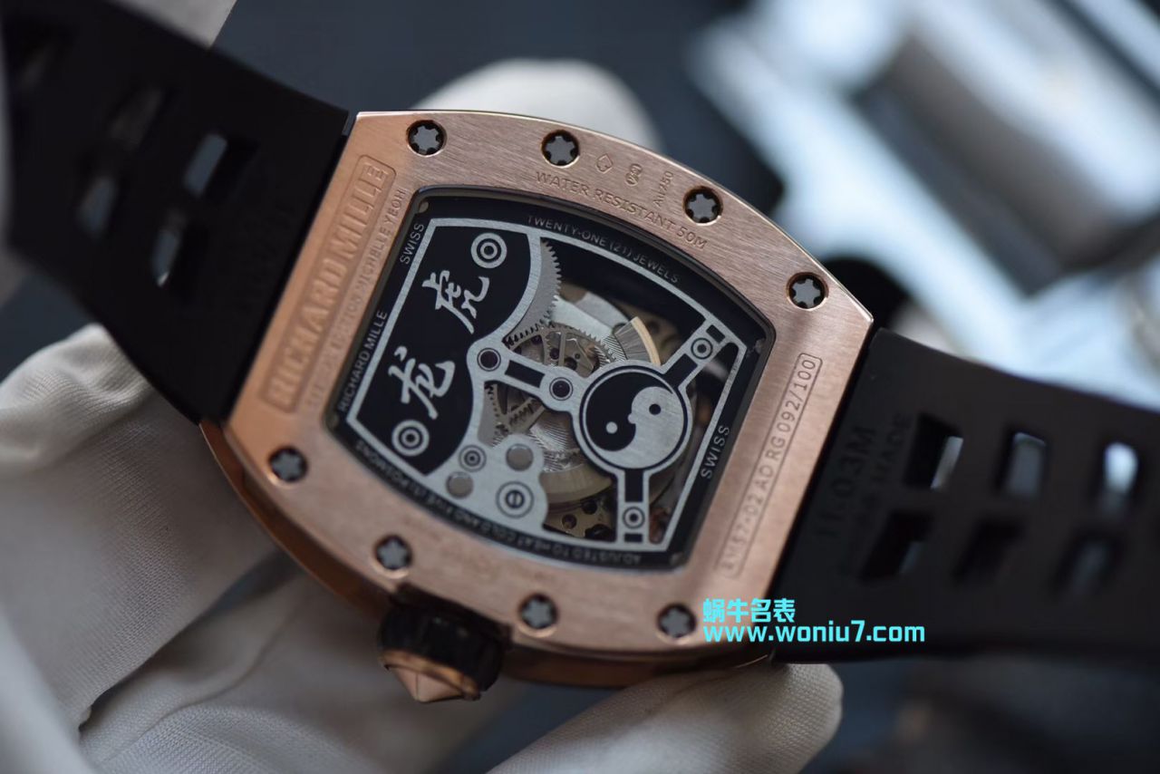 【KV Perfect  top  Replica Watches 】 Richard Miller 女士系列RM 51-01 TOURBILLON TIGER AND DRAGON - MICHEL wrist watches  / RM 051