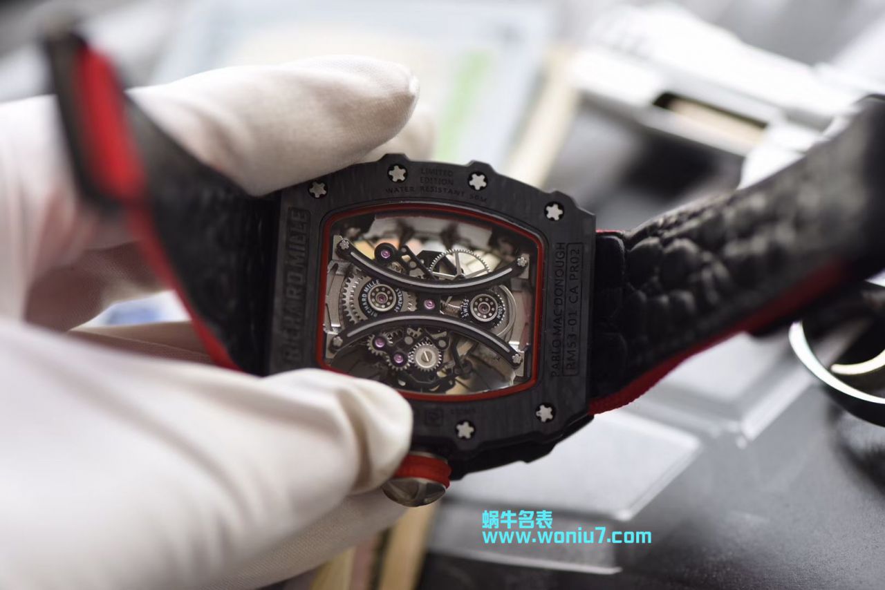  Richard Miller 男士系列 Replica Copy RM 53-01 PABLO MAC DONOUGH wrist watches  / RM53-01B