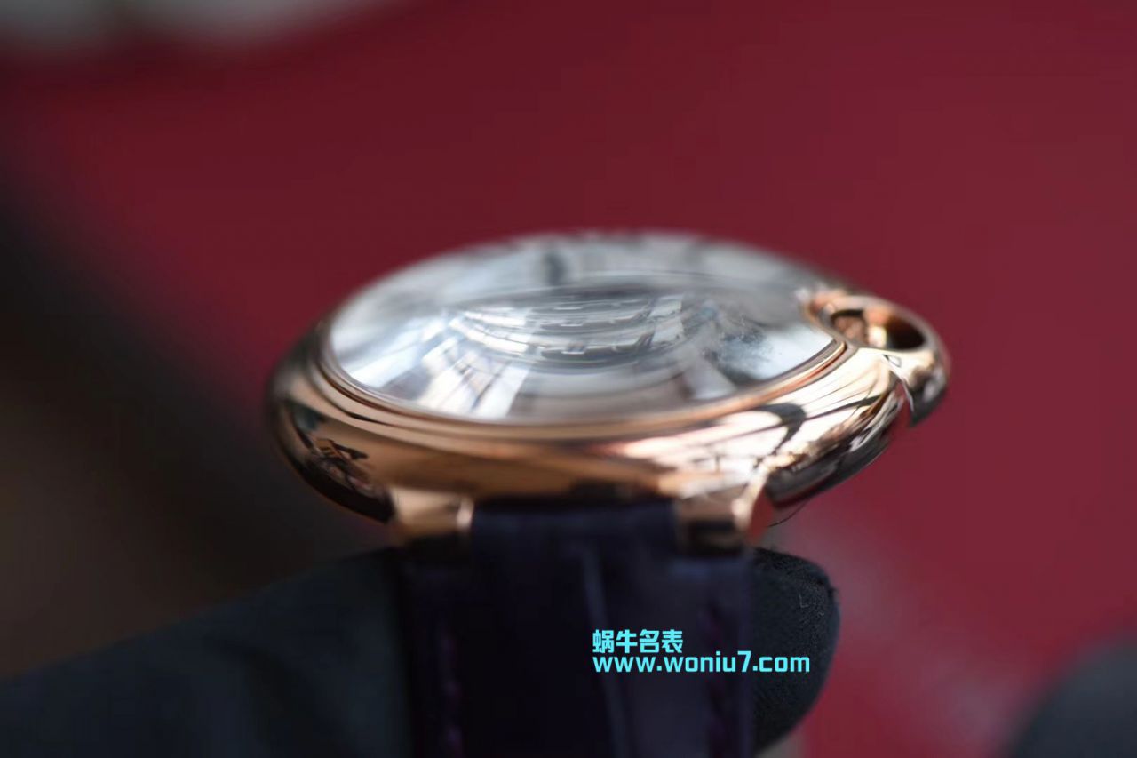 【V6 Perfect  High quality  Knockoff  Watches 】 Cartier  蓝气球系列WGBB0009 wrist watches 36毫米 