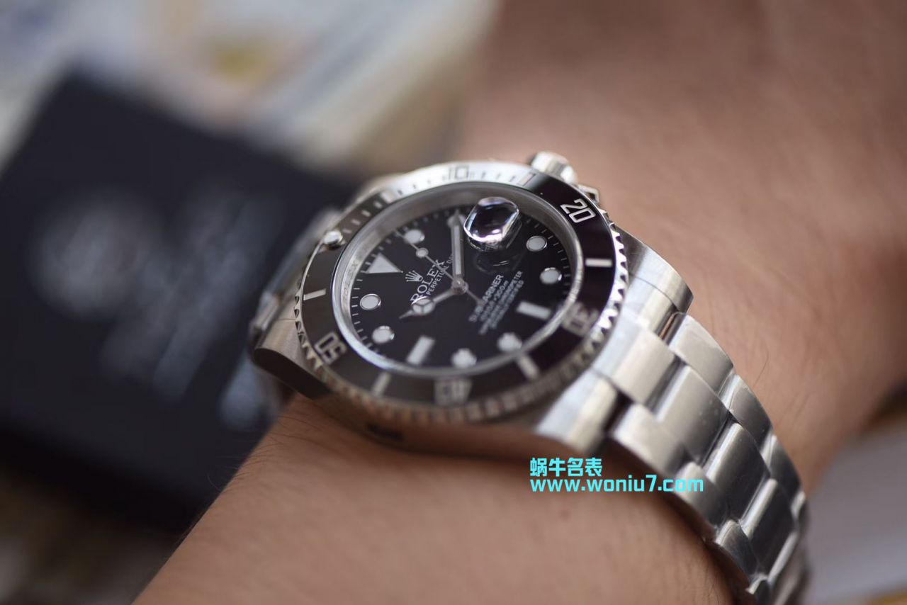 【视频解析DJ Perfect  High quality  Replica Watches 】 Rolex  Submariner 116610-LV-97200 Submariner  wrist watches  / R238