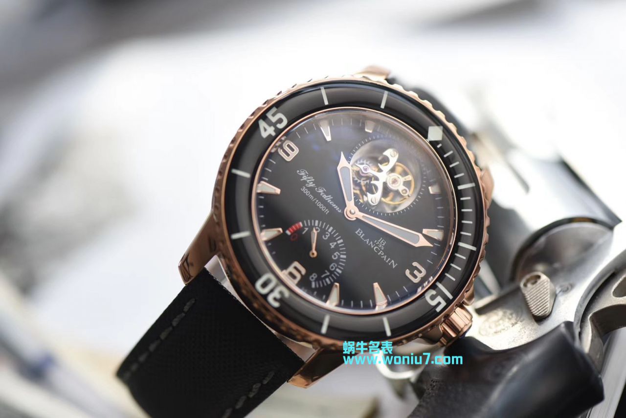 【JB Perfect  High quality  Replica Copy  Watches 】Blancpain  Fifty Fathoms 系列5025-3630-52A Tourbillon  wrist watches  / BP055