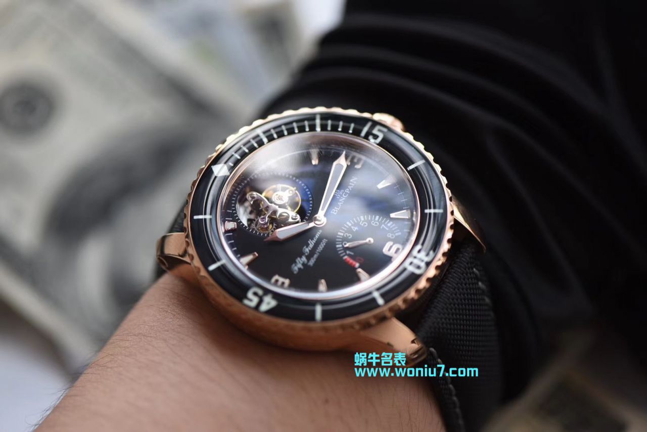 【JB Perfect  High quality  Replica Copy  Watches 】Blancpain  Fifty Fathoms 系列5025-3630-52A Tourbillon  wrist watches  / BP055