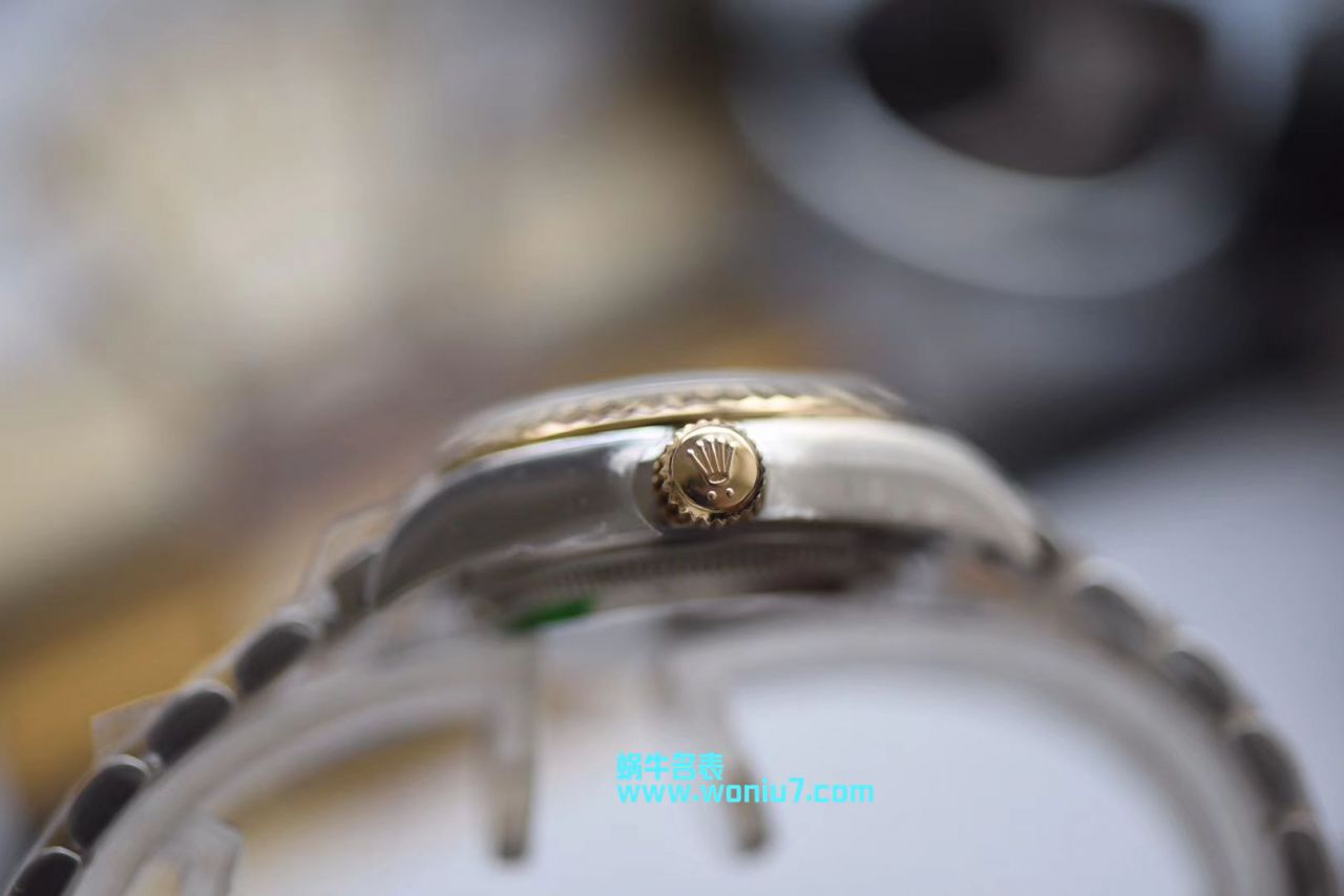 【包金款】 Rolex 女装  Datejust  Replica Copy 179173（条钉）279173（钻钉）香槟色 wrist watches  / R250