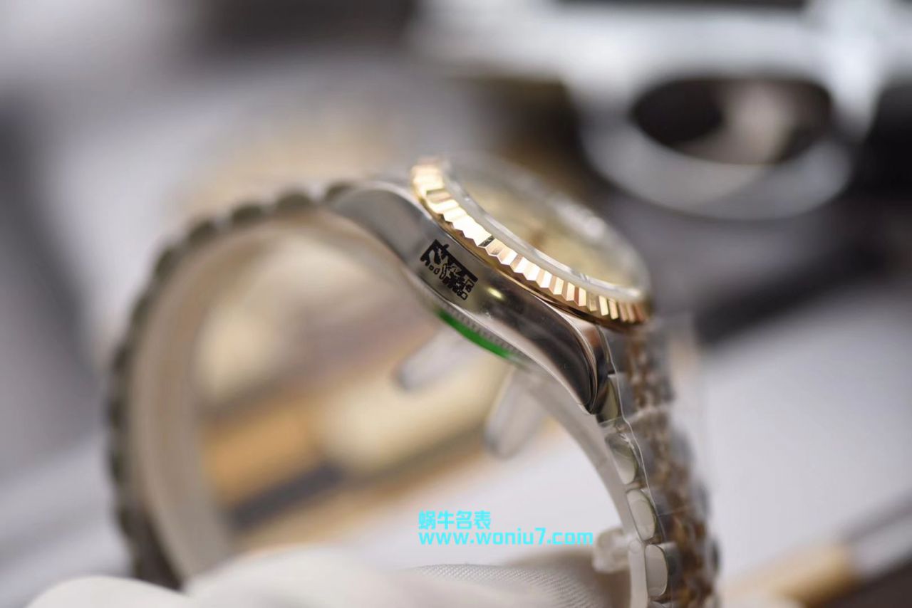 【包金款】 Rolex 女装  Datejust  Replica Copy 179173（条钉）279173（钻钉）香槟色 wrist watches  / R250