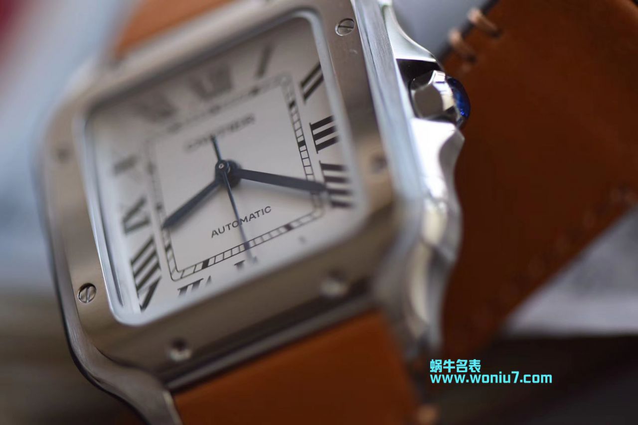 【V6 Factory  Perfect  High quality  top  Replica Watches 】 Cartier   Santos 系列WSSA0009男女情侣 wrist watches  / K165