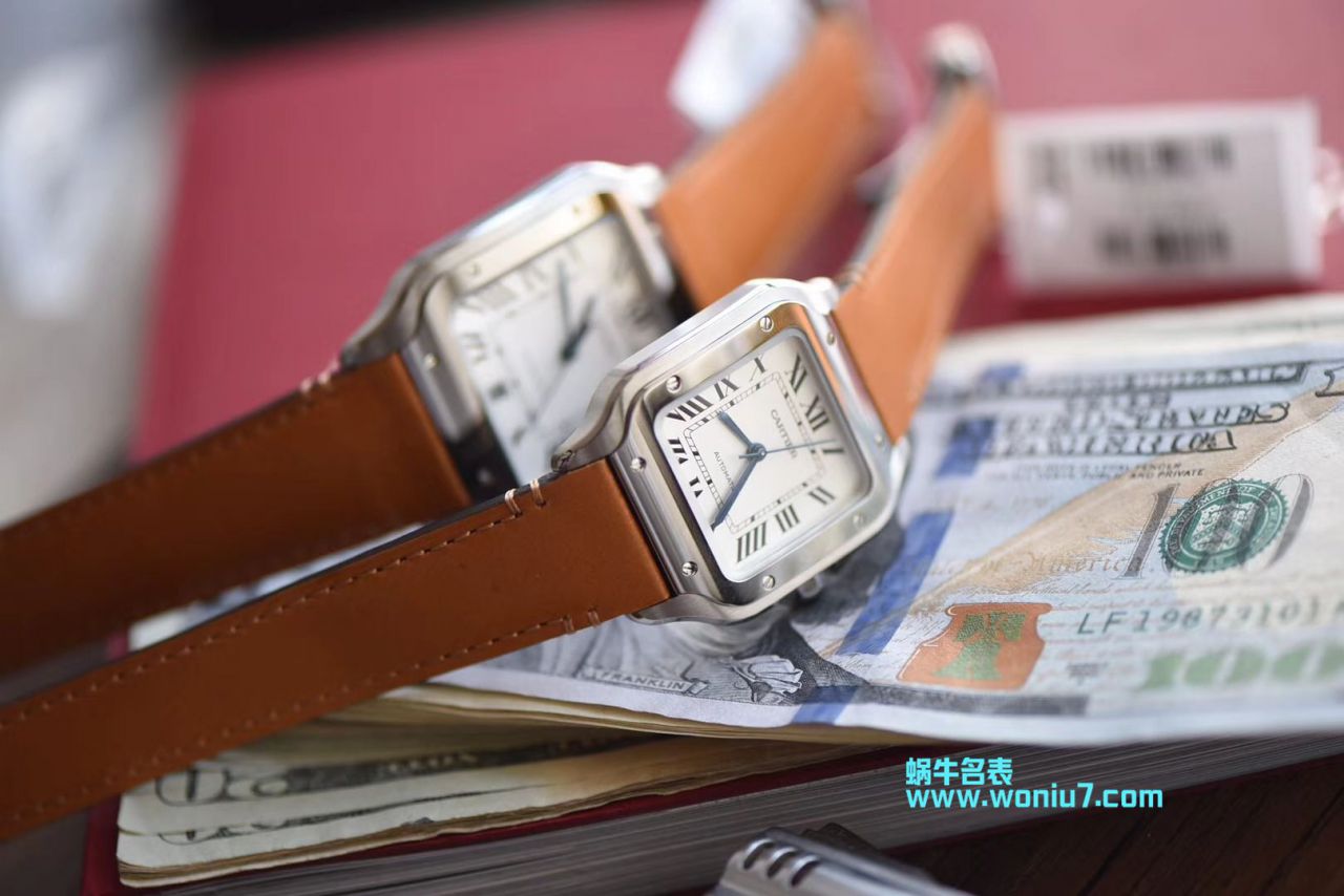【V6 Factory  Perfect  High quality  top  Replica Watches 】 Cartier   Santos 系列WSSA0009男女情侣 wrist watches  / K165