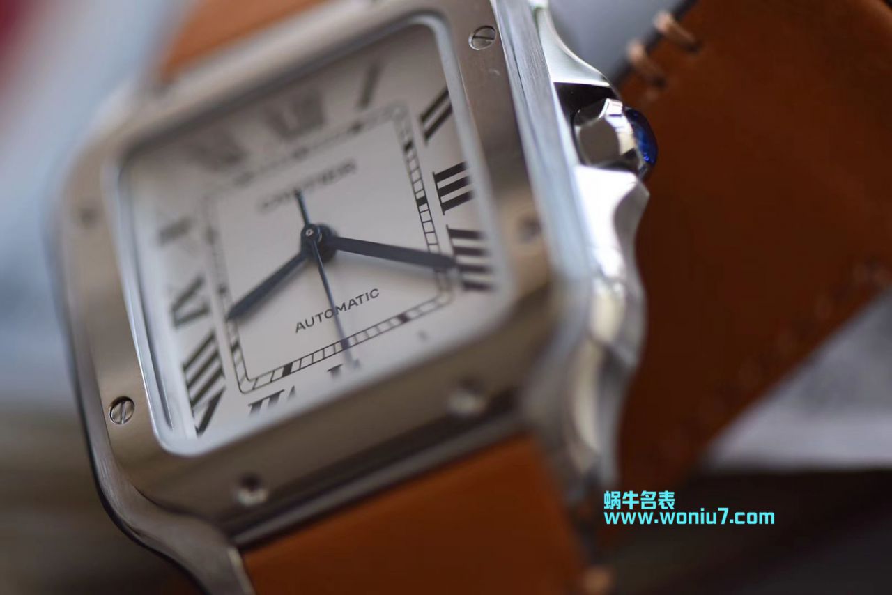 【V6 Factory  Perfect  High quality  top  Replica Watches 】 Cartier   Santos 系列WSSA0009男女情侣 wrist watches  / K165