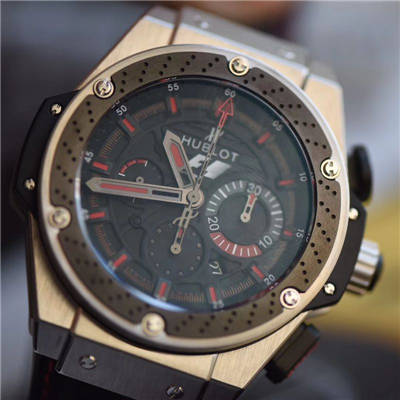 【V6 Factory  Perfect  High quality  top  Replica Watches 】  Hublot  F1 King Power 计时码表 限量版 wrist watches 