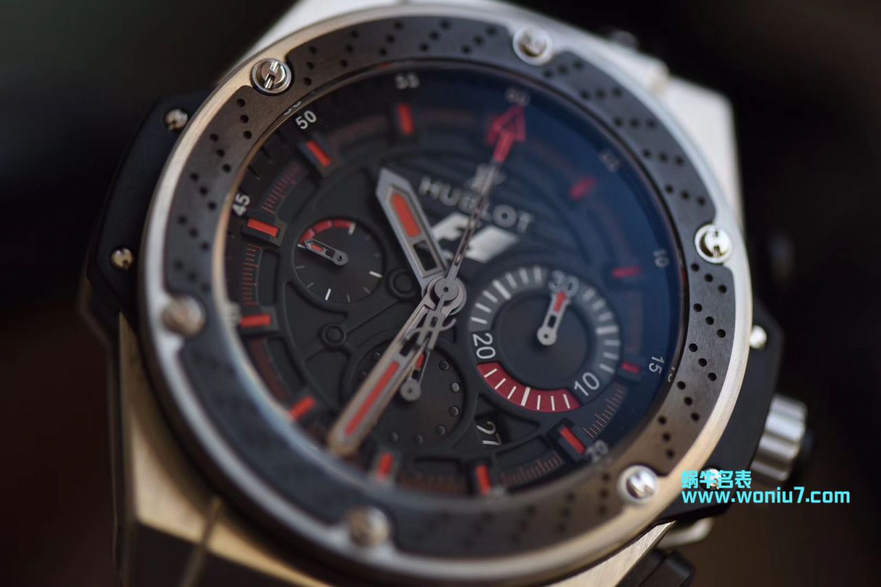 【V6 Factory  Perfect  High quality  top  Replica Watches 】  Hublot  F1 King Power 计时码表 限量版 wrist watches  / YB060