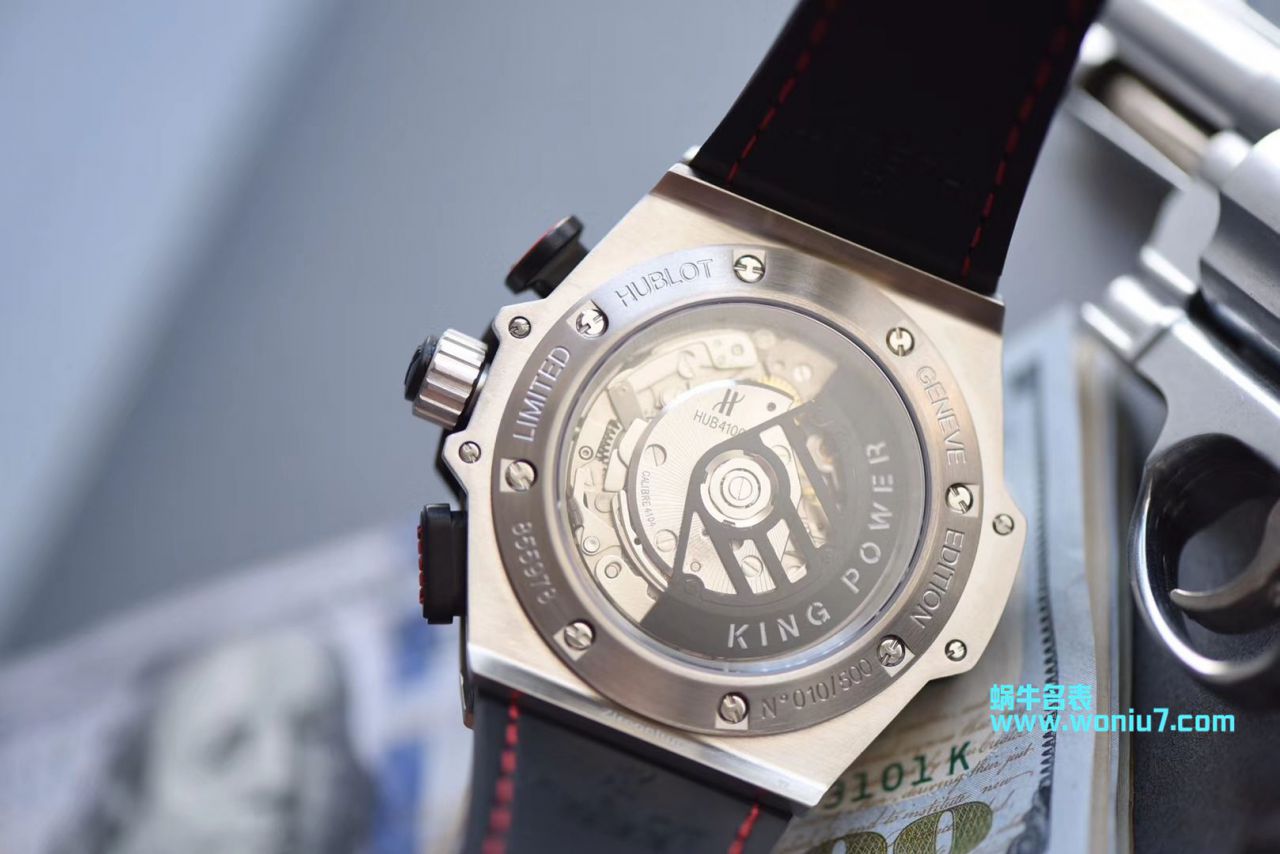 【V6 Factory  Perfect  High quality  top  Replica Watches 】  Hublot  F1 King Power 计时码表 限量版 wrist watches  / YB060