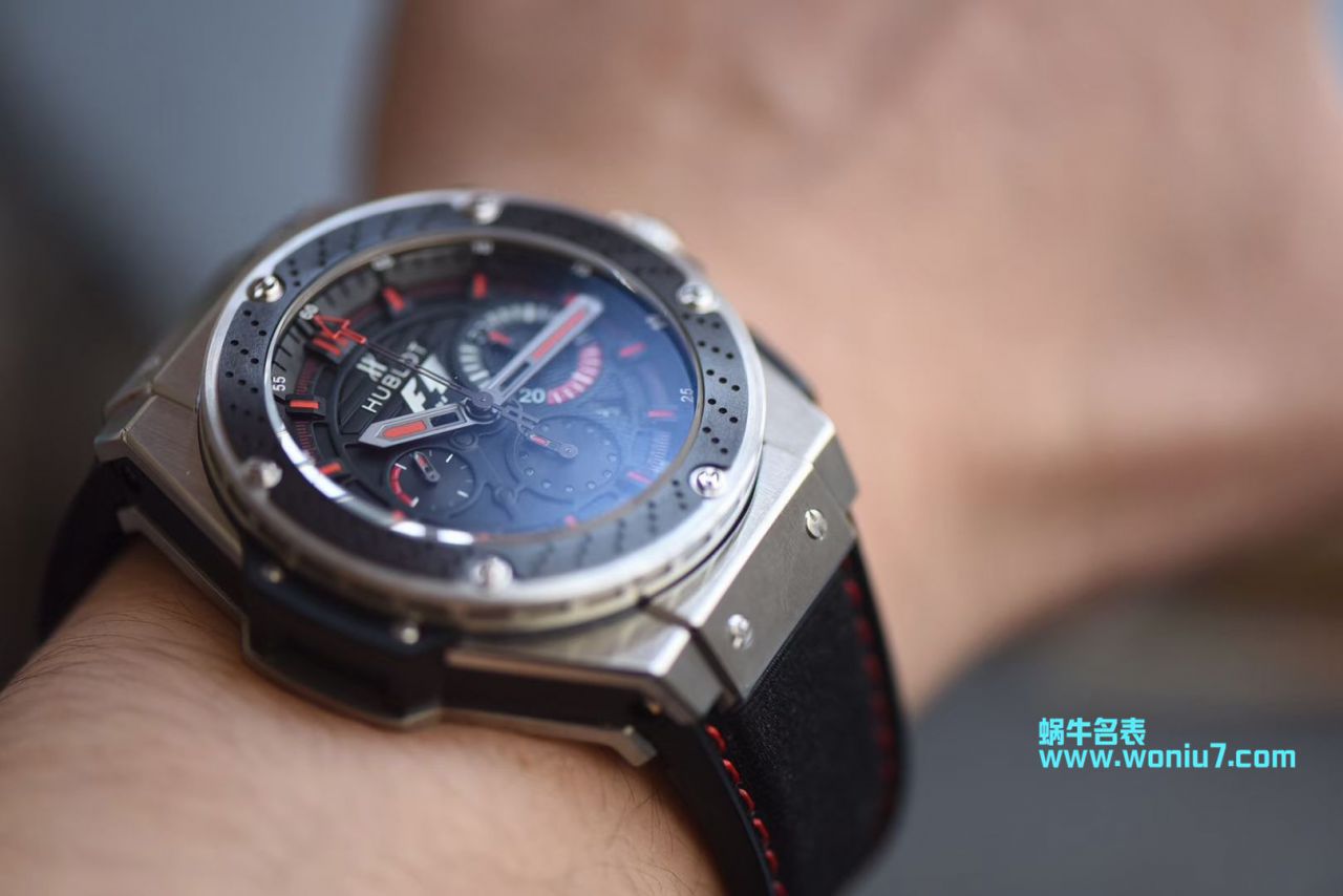 【V6 Factory  Perfect  High quality  top  Replica Watches 】  Hublot  F1 King Power 计时码表 限量版 wrist watches  / YB060