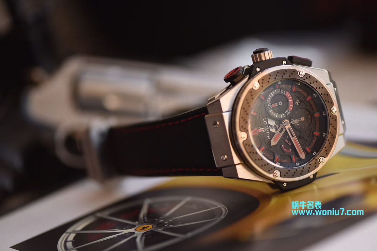 【V6 Factory  Perfect  High quality  top  Replica Watches 】  Hublot  F1 King Power 计时码表 限量版 wrist watches  / YB060