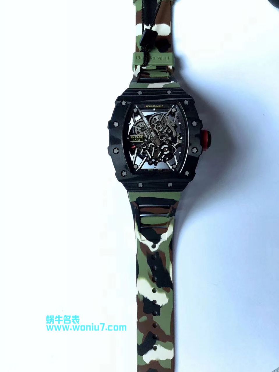 KV新品 RM35-02系列 top 版（纳达尔限量版） carbon fiber 系列最强 Replica 版本 / RM 035-02