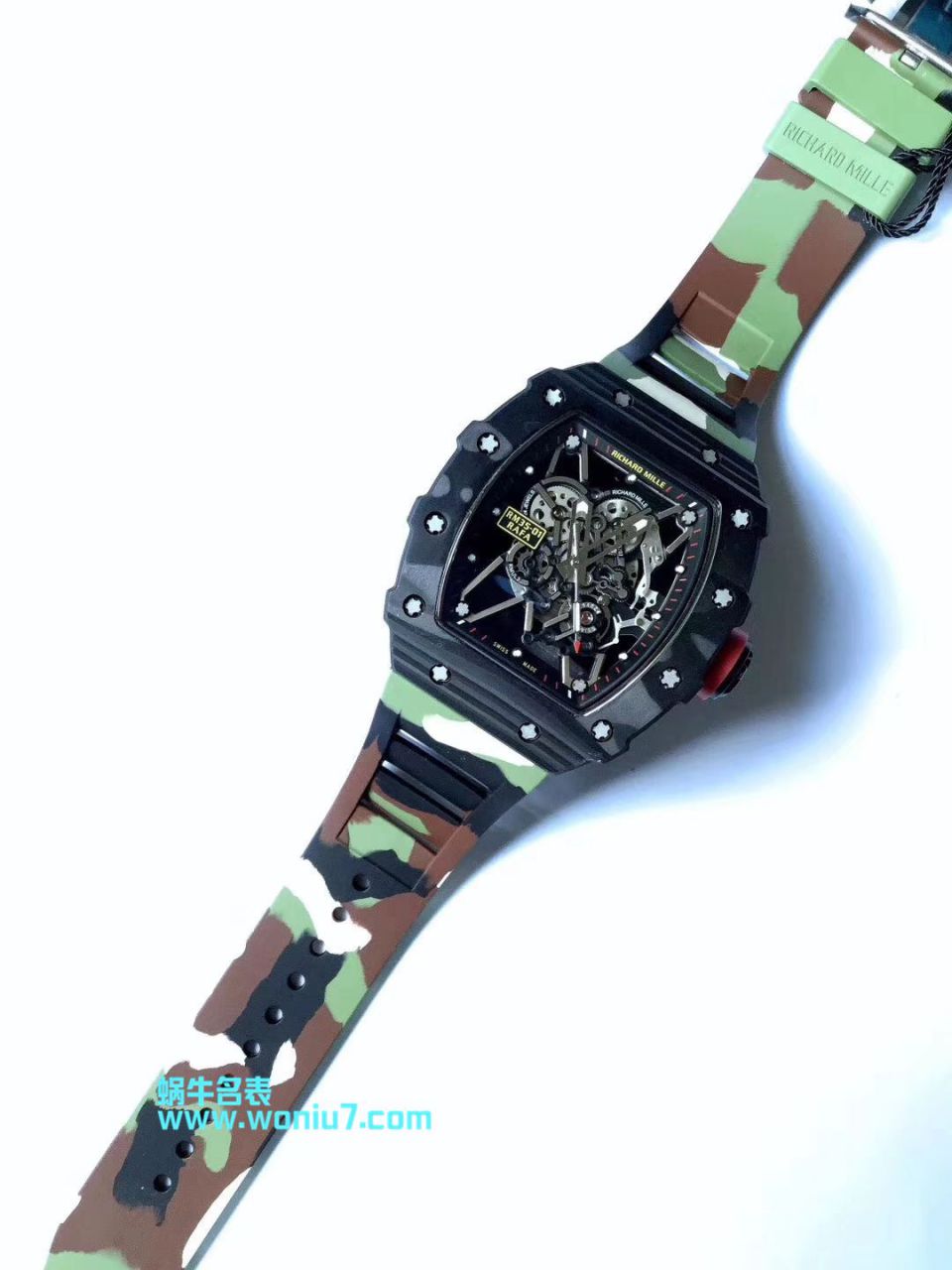 KV新品 RM35-02系列 top 版（纳达尔限量版） carbon fiber 系列最强 Replica 版本 / RM 035-02